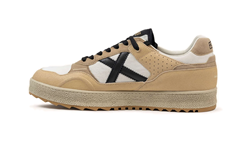 ROCK 11 IN CAMOSCIO BEIGE E BIANCO